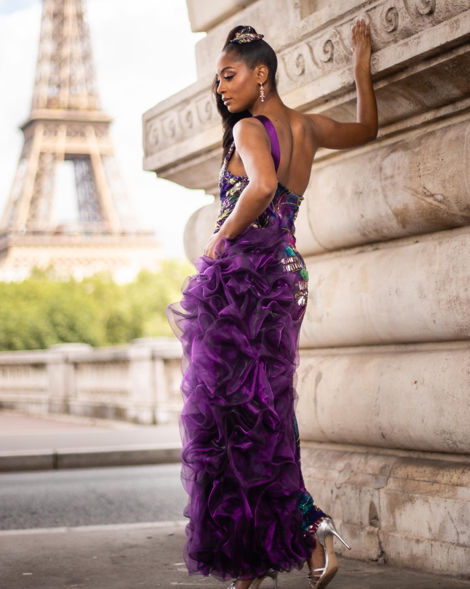 robe-de-soiree-violette-organza